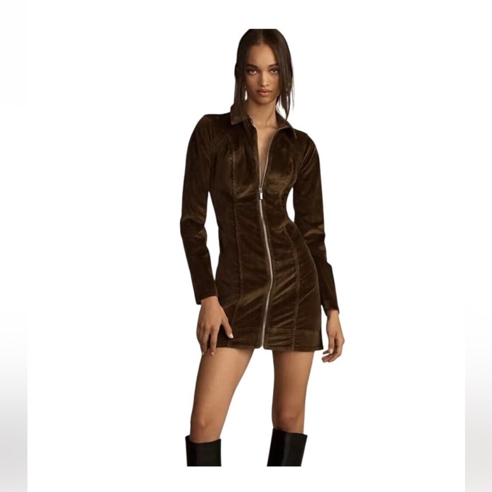 Anthropologie Pilcro Moss Cordorouy Dress Size 2 New w/tags